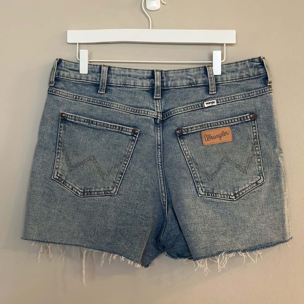 Wrangler Women's Light Blue Jean Shorts